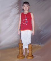 12 inch Wooden Chess Set