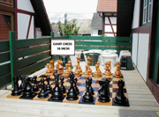 16 inch Wooden Chess Set