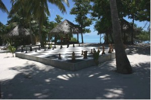 24 inch Wooden Chess Set