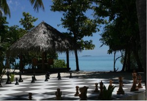 24 inch Wooden Chess Set