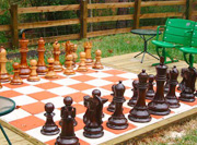 24 inch Wooden Chess Set
