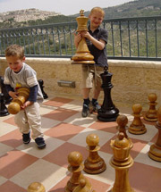 24 inch Wooden Chess Set