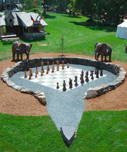 24 inch Wooden Chess Set