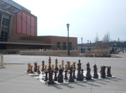 24 inch Wooden Chess Set