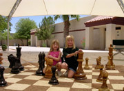 24 inch Wooden Chess Set