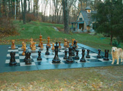 36 inch Wooden Chess Set