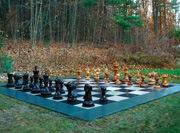36 inch Wooden Chess Set