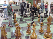 48 inch Wooden Chess Set