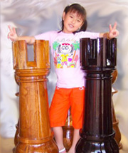 72 inch Wooden Chess Set