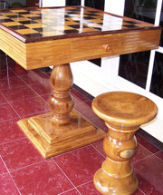 Wooden Chess Table